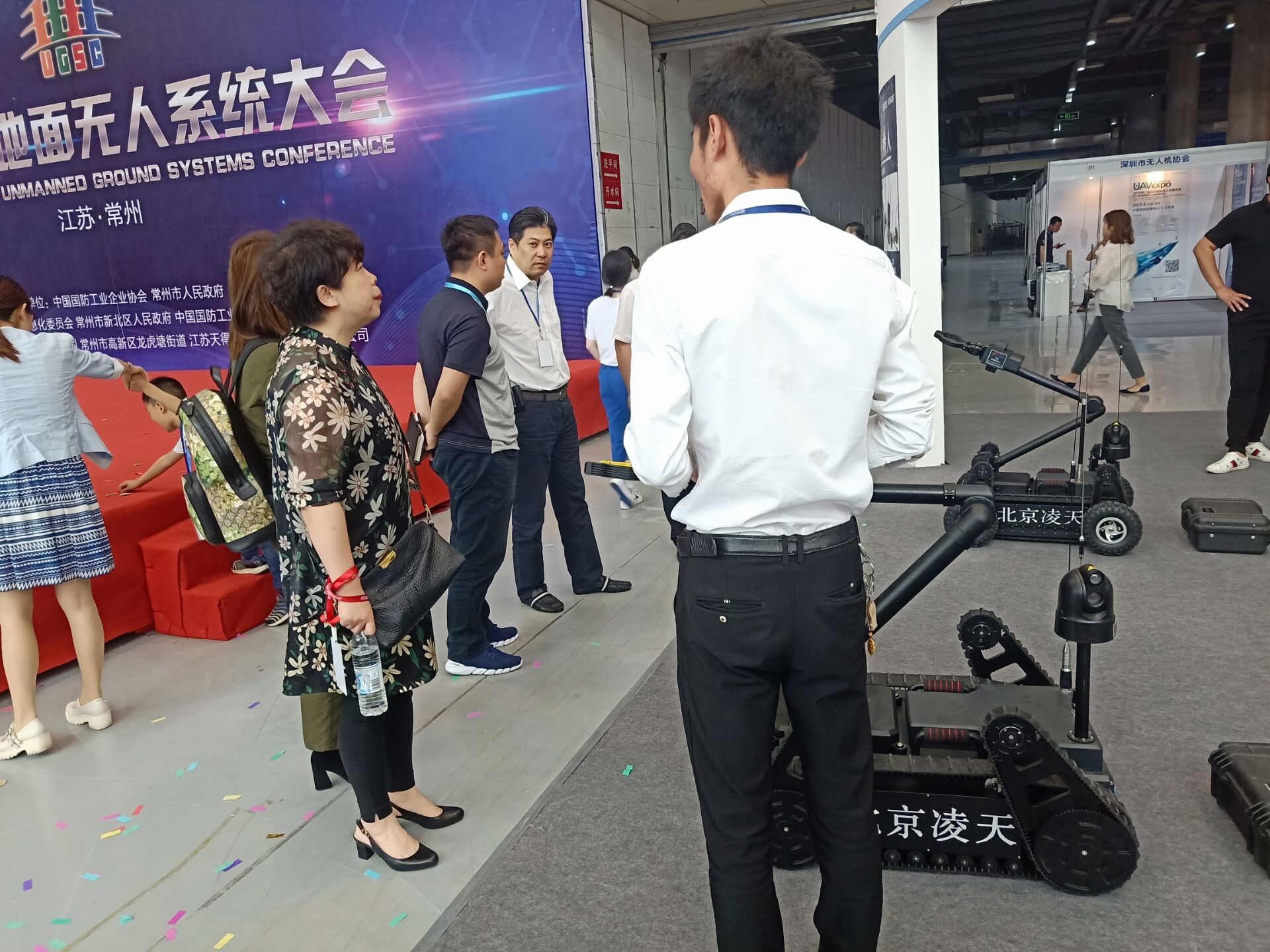 北京凌天參加中國地面無人系統(tǒng)大會(huì)