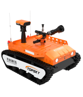 防爆消防滅火偵察機(jī)器人【重型超級動力】 (第5代，360&deg;升降云臺探測裝置+語音控制）