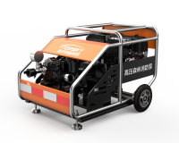 高揚(yáng)程水泵渦輪增壓型森林消防水泵（第5代，電啟動(dòng)+渦輪增壓+自吸+網(wǎng)絡(luò)傳輸+推車(chē)）TSP5.0