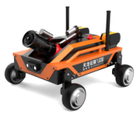 隨車(chē)速攻機(jī)器人便攜式電動(dòng)輪式四驅(qū)滅火機(jī)器人(第3代，輪式）