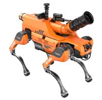 輔助滅火四足機(jī)器狗（第3代，消防水炮+自組網(wǎng)+雙向?qū)χv模塊+10種有毒有害氣體+智能伴隨+云端指揮平臺(tái)）