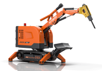 破拆機器人（音視頻傳輸、環(huán)境氣體探測+配備破碎錘、圓盤鋸、液壓剪、夾抓裝置等屬具，具有破拆、切割、剪切、抓取等功能）