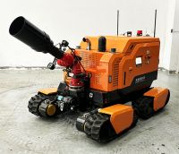 全地形消防滅火機(jī)器人 （第1代，四履帶，油動(dòng)液壓）