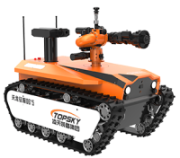 防爆消防滅火偵察機器人（D6中型，全功能款，雙向語音對講+語音控制+漏電探測+火焰識別+自主跟隨+半自住行走）