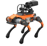 輔助偵察四足機(jī)器狗(小狗) （小狗、點(diǎn)足，【四合一多功能模塊（喊話+照明+警示+拾音）、防爆多參數(shù)測(cè)定器（4種氣體） 】）