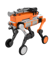 四足水槍滅火機器人【大狗輪足，脈沖滅火裝置】